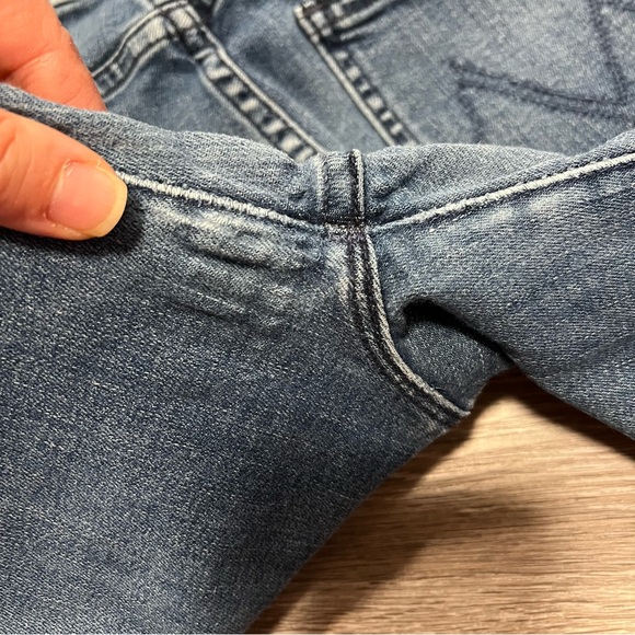 MOTHER Blue Flare & Wide Leg Jeans - Picture 13 of 14